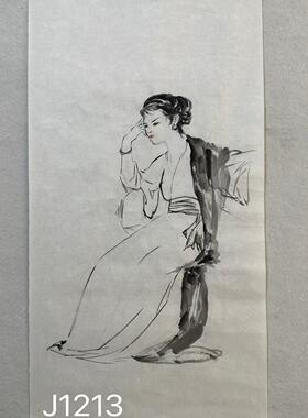 捡漏几十年前名人手绘真迹徐林兴董缨夫妇家收的名老字画