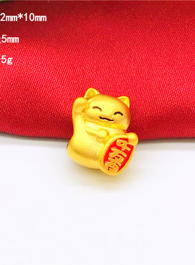 仿黄金diy貔貅饰品久不掉色
