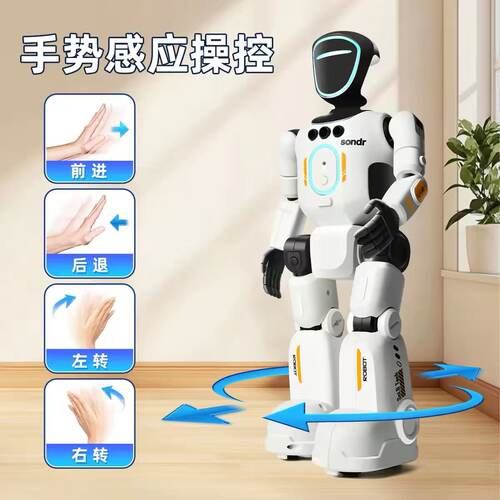 顺丰新款智能机器人遥控机械人水电新能源机器人男孩六一礼物跨境 - 图3