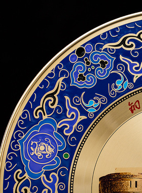 景泰蓝奖牌定制做加盟牌经销商授牌匾教师节作铜奖盘创意退休年会