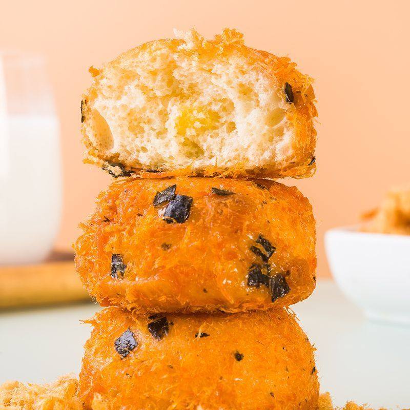 袋装肉松海苔小贝泡芙夹心面包糕点心早餐学生宿舍休闲零食品整箱,淘宝优惠券,粉丝福利购,淘宝优惠卷