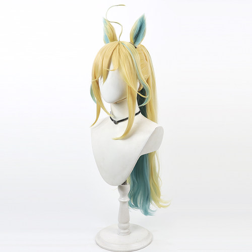 【自由人】赛马娘Pretty Derby 胜负服新宇宙cos假发耳朵尾巴头皮 - 图2