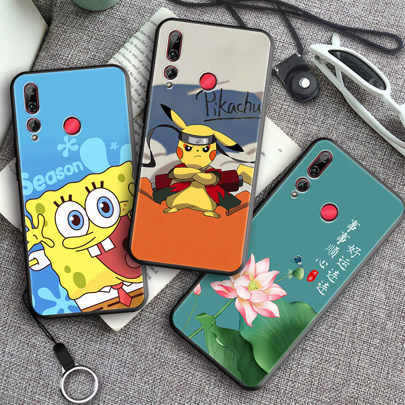 适用于华为potal00a手机壳畅享9S硅胶软壳pot-alooa钢化膜pot一tlooa保护套麦芒8全包防摔畅亨9s卡通女款潮男 - 图0