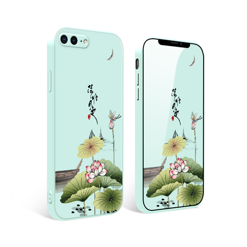 适用于苹果8plus手机壳A1864创意时尚iphone8plsu防摔iph0ne8puls保护套pg8pius软壳apple8pls男女ip8pus直边 - 图3