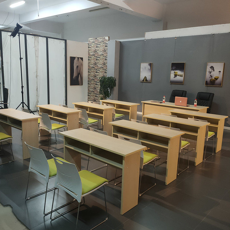 培训辅导班学生课桌椅组合学校会场桌1.2米双人长条形彩票店桌子,淘宝优惠券,粉丝福利购,淘宝优惠卷