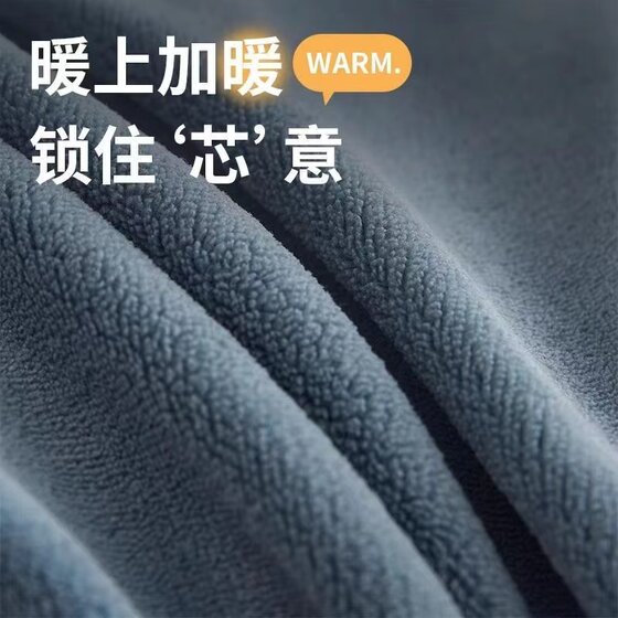 Quilt milk velvet winter quilt double-sided winter quilt flannel thickened warm winter plus velvet student dormitory quilt