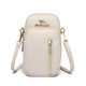 Genuine soft leather small bag women's mini fashion 2026 new versatile girls shoulder mobile phone crossbody bag coin purse