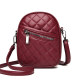 Jinlaiya Dai Mouse Diamond Soft Leather Mini Crossbody Bag for Women