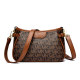 Letter printed ladies small shoulder bag 2026 new style soft leather
