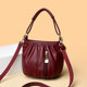 High-end authentic mother leather small bag for women 2026 new versatile bucket bag fashionable portable shoulder crossbody bag