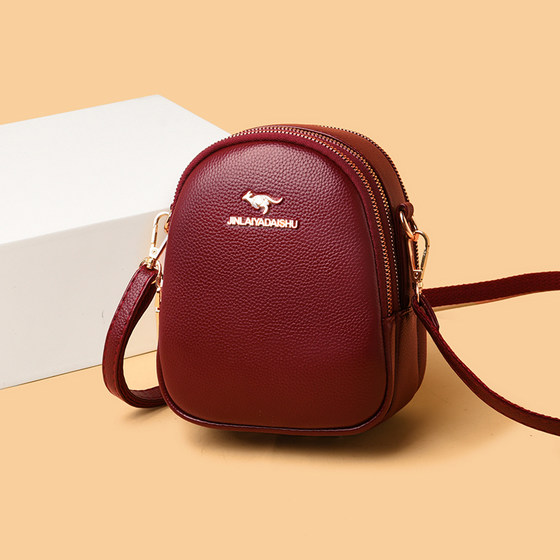 2026 new model mobile phone bag for women three layers mini