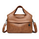 Retro style women's handbag large capacity crossbody bag