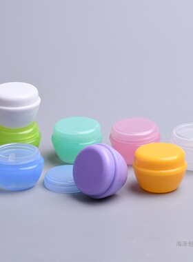 10g蘑菇盒 分装瓶 面霜分装盒 泡面膜纸膜泡瓶 面霜瓶带内盖包材