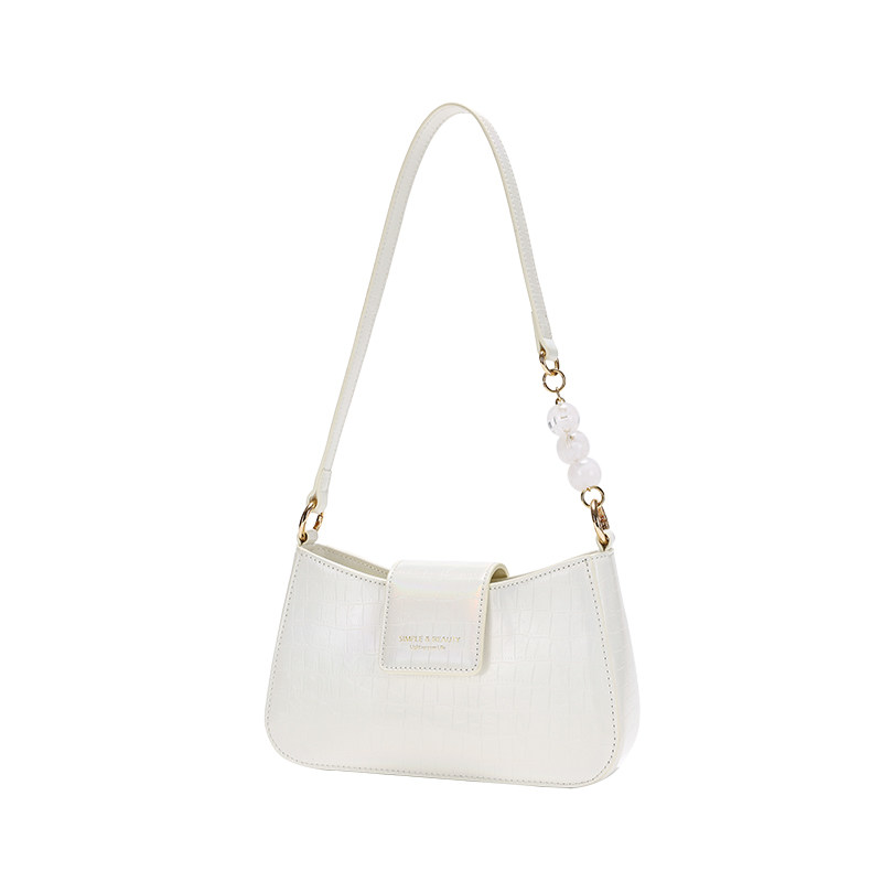 森马女2023新款亚克力珠小众斜挎包 森马箱包女士包袋