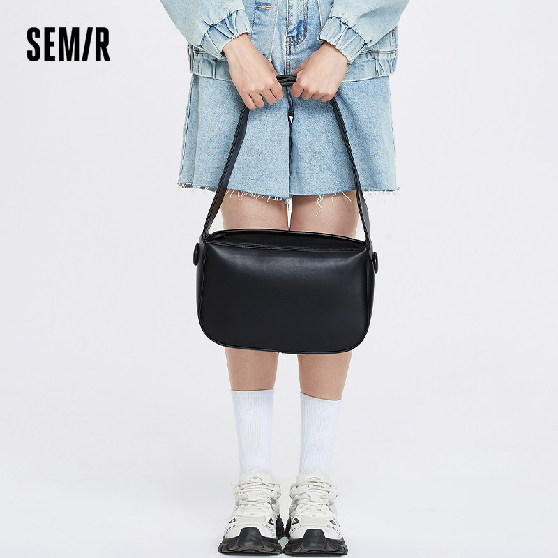 森马女通勤2022新款大容量单肩包 森马箱包女士包袋