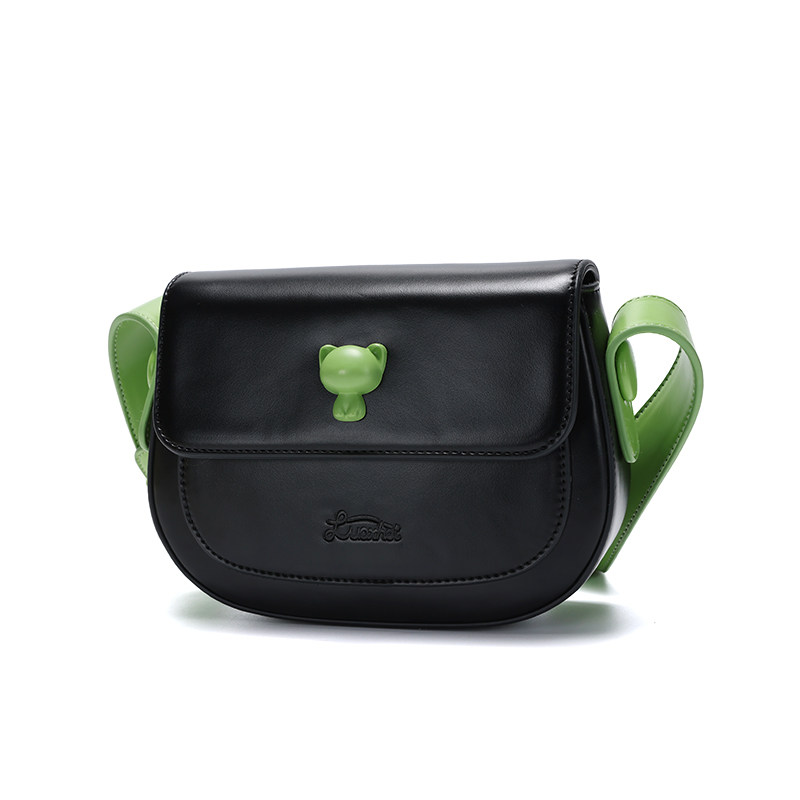 森马女2023新款罗小黑小众马鞍包 森马箱包女士包袋