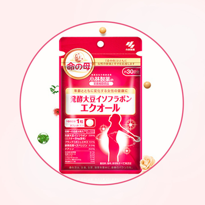 小林制药日本命之母大豆异黄酮辅助调理更年期平衡雌激素女*3包