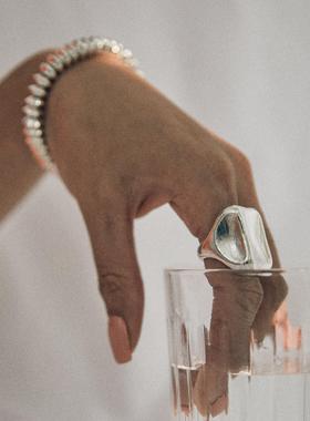 EnSage Saucer Beads Bracelet 925银碟形串珠手链