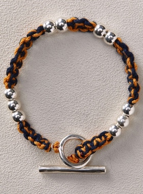 EnSage青红/粉橘/黄黑编织手链