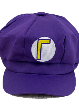 儿童成人超级玛丽帽子马里奥蘑菇兄弟cos派对帽Super Mario Cap