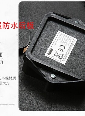 浴室防水防潮挂钟温湿度时钟