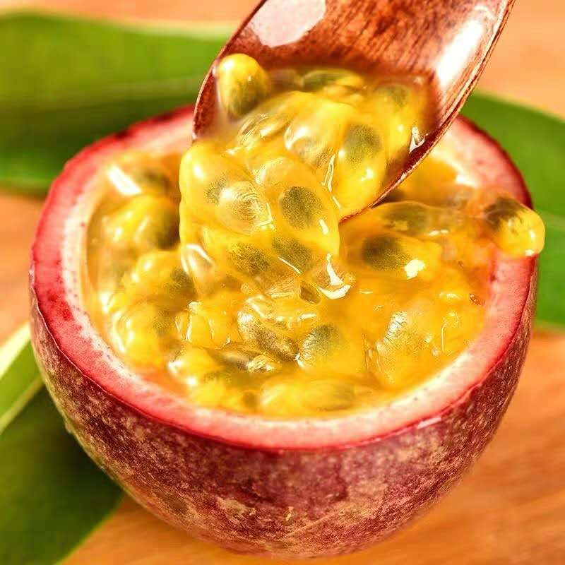 greenhow食品旗舰店云南百香果新鲜水果西番莲鸡蛋果现摘现发5斤大果整箱批发包邮0