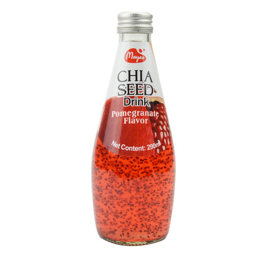 泰国进口美恩奇亚籽饮料290ml*10玻璃瓶网红果汁清新水果味饮品 - 图3