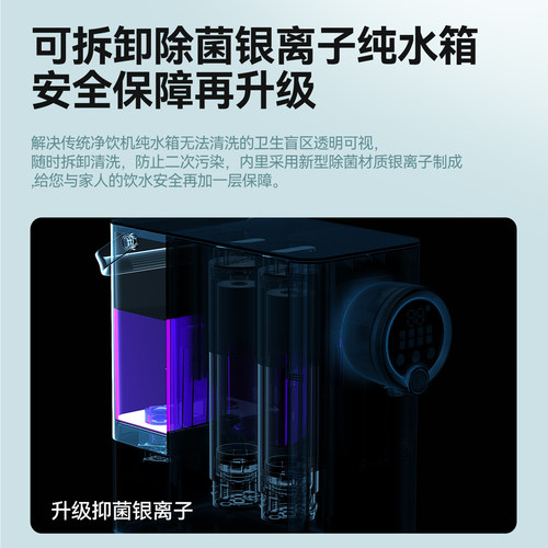 德国德克西政府补贴直饮机即热式桌面热水饮水机RO反渗透净水一体 - 图2