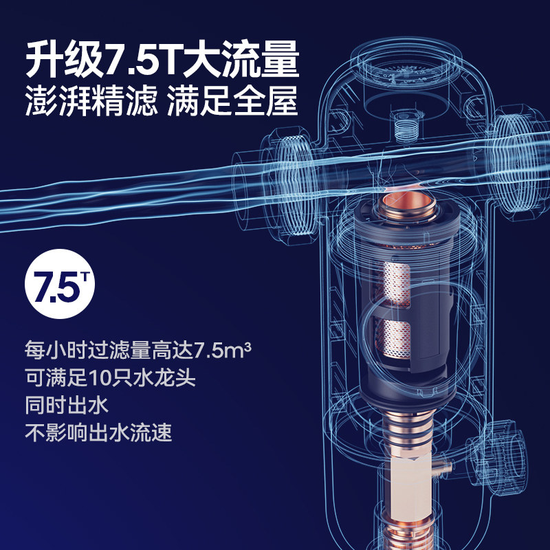 德国德克西家用自来水反冲洗净水器 德克西净水器