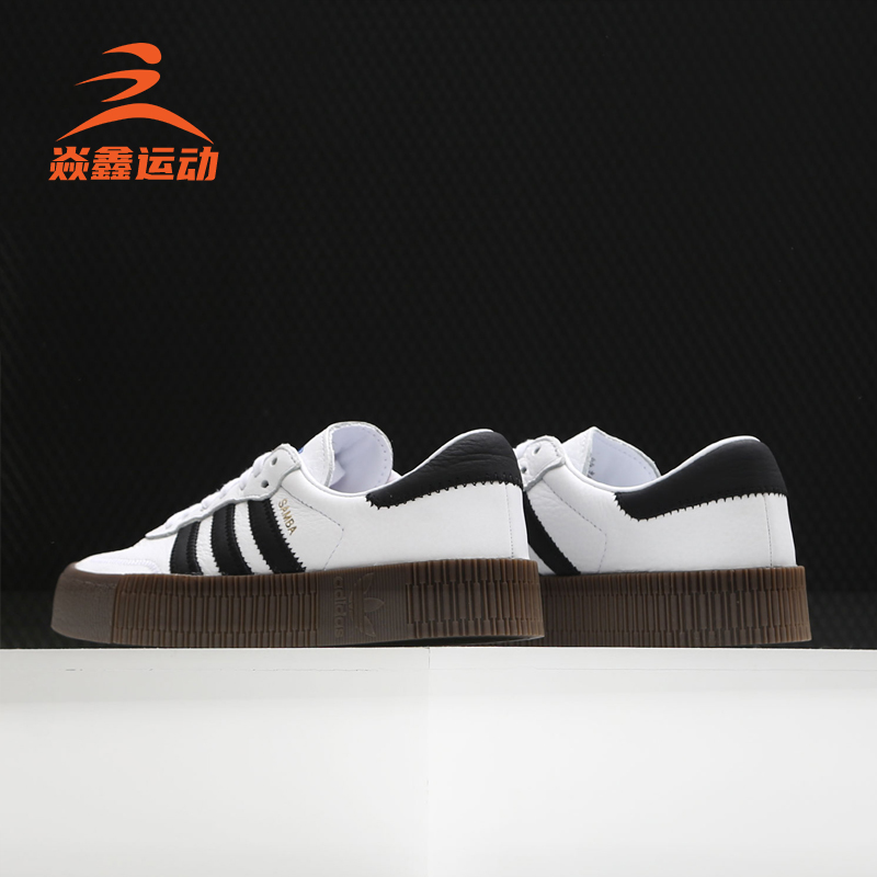 新款 Adidas/阿迪达斯正品SAMBAROSE W女子经典运动鞋 AQ1134 - 图0