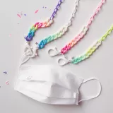 Медицинская маска, шнурок-держатель, цепочка, ранец, портативные вожжи поводок, защитная застежка