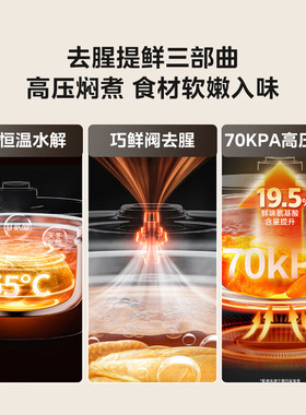 美的电压力锅家用电饭煲官方正品