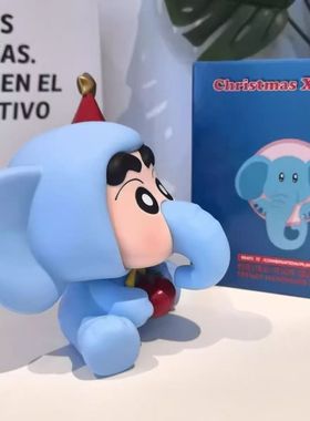 【象由新生】大象蜡笔小新潮玩