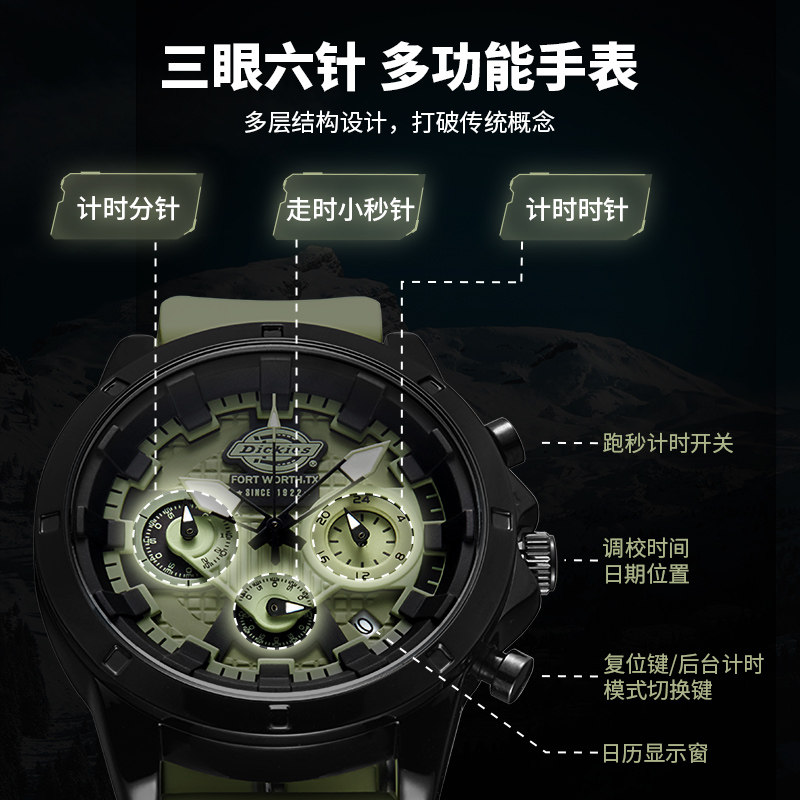  dickies手表欧美腕表