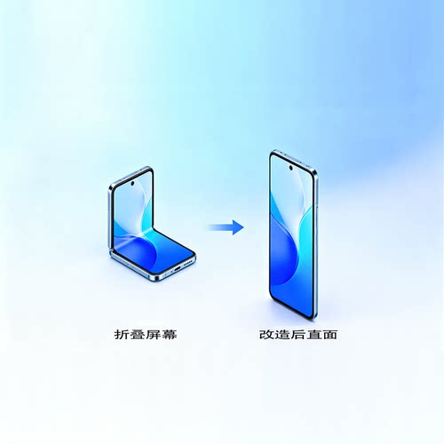 适用于 Galaxy Z Flip 4 折叠屏 内屏改直面 非拆机 全新 TFT屏幕 - 图2