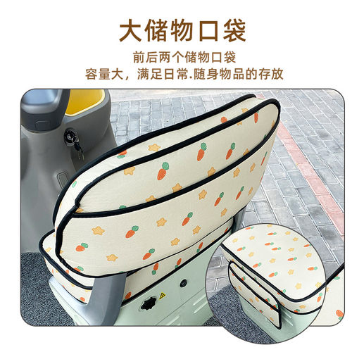 适用于金彭爱玛雅迪CL9电动三轮车坐垫加厚耐磨防滑座套四季通用 - 图2
