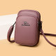 Kangaroo leather mobile phone bag soft cowhide shoulder crossbody bag