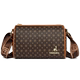 Branded shoulder crossbody bag genuine leather printed first layer cowhide