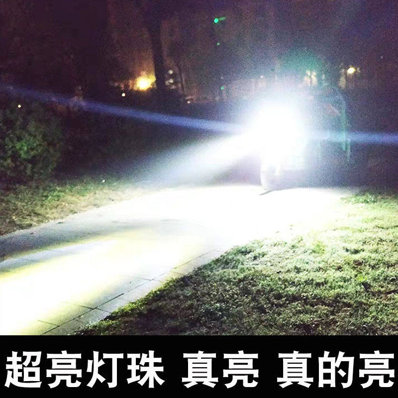 电动三轮车大灯总成超亮led电动车大灯电瓶车强光射灯防水通用 - 图2