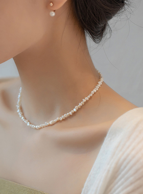 EPUU巴洛克珍珠项链女