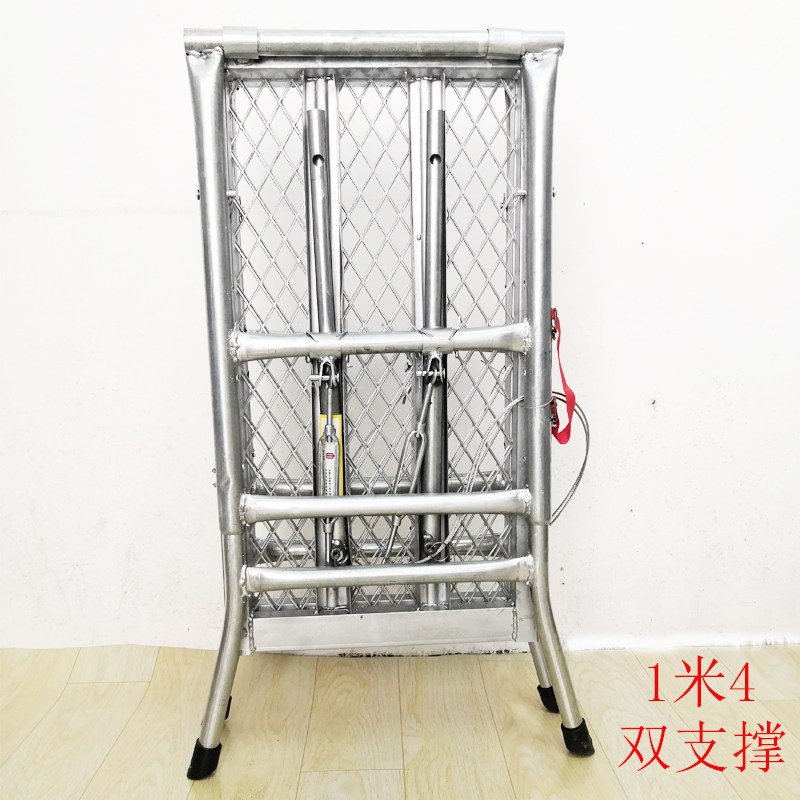 便携折叠马凳铁凳子加厚长条凳升降调节楼梯室内登高加高马櫈梯凳