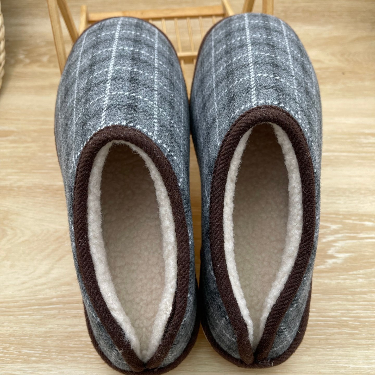 秋冬格子包头棉拖鞋情侣居家防滑女保暖鞋加绒加厚男士轻便懒人拖,淘宝优惠券,粉丝福利购,淘宝优惠卷