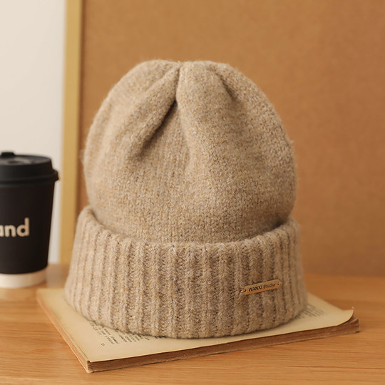 Uncle Stubble Knitted Hat Casual Men and Women Autumn and Winter