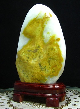 天然玉石摆件阿富汗玉装饰品