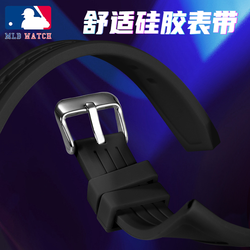 MLB美职棒手表男运动时尚潮流石英表单日历防水情侣手表NY22061