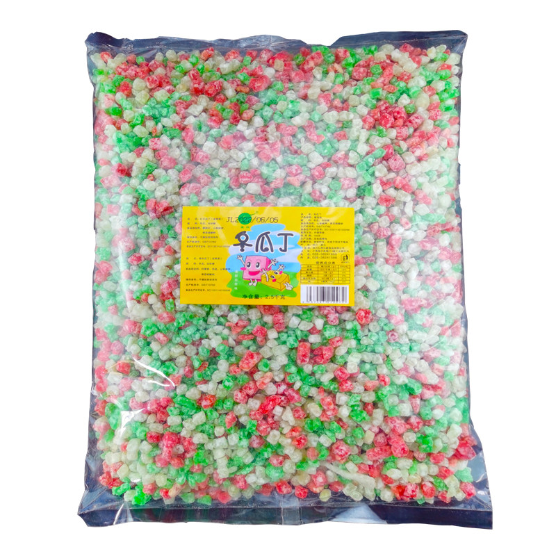 彩色冬瓜糖冰粉配料冰粉小料三色冬瓜丁冬瓜糖八宝饭月饼包子馅,淘宝优惠券,粉丝福利购,淘宝优惠卷