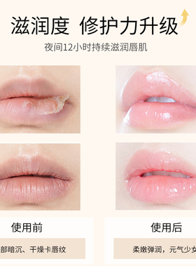 cibio2睡眠养护唇膜保湿补水去死皮淡化唇纹防裂cb润唇膏修复浆果