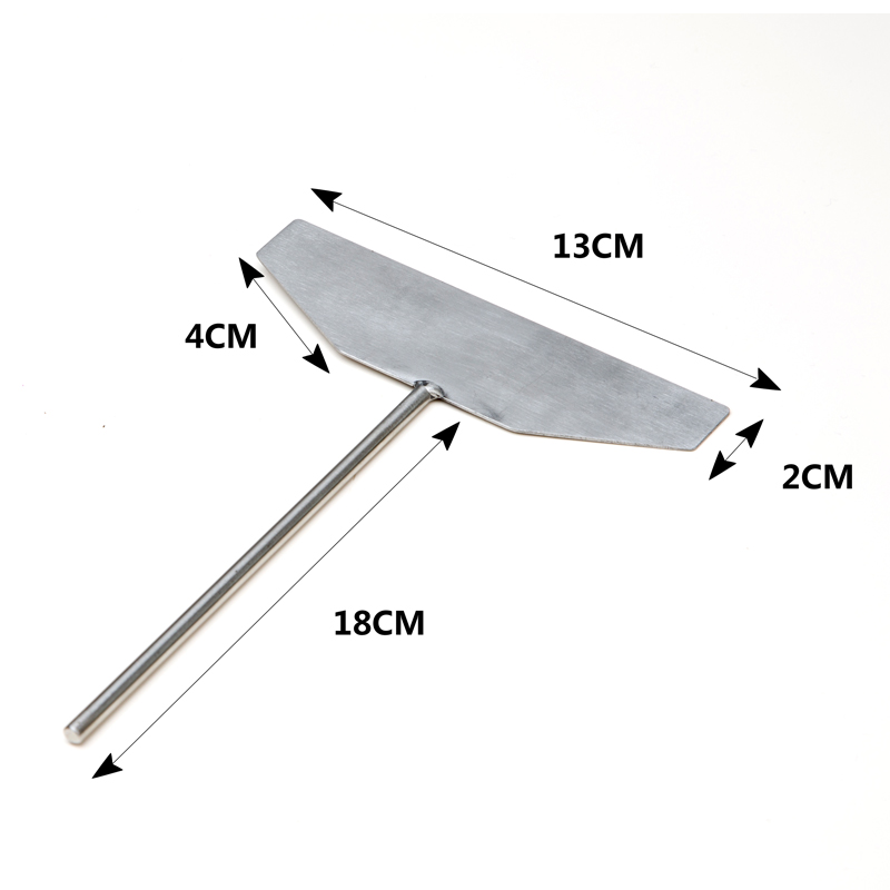不锈钢煎铲煎饼工具刮板耙子鸡蛋饼鏊子煎饼锅不粘锅摊煎饼手抓饼 - 图0