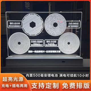 Optical shop high-end props display light brand nikon control advantages xingqu xiaoleyuan xinlexue four-in-one rechargeable