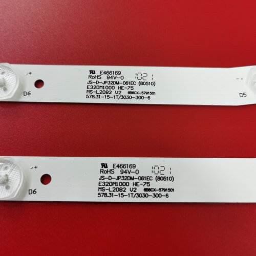 适用乐华32L33灯条MS-L3655 V1灯条JS-JP32DM061ED.902(00326)背 - 图1